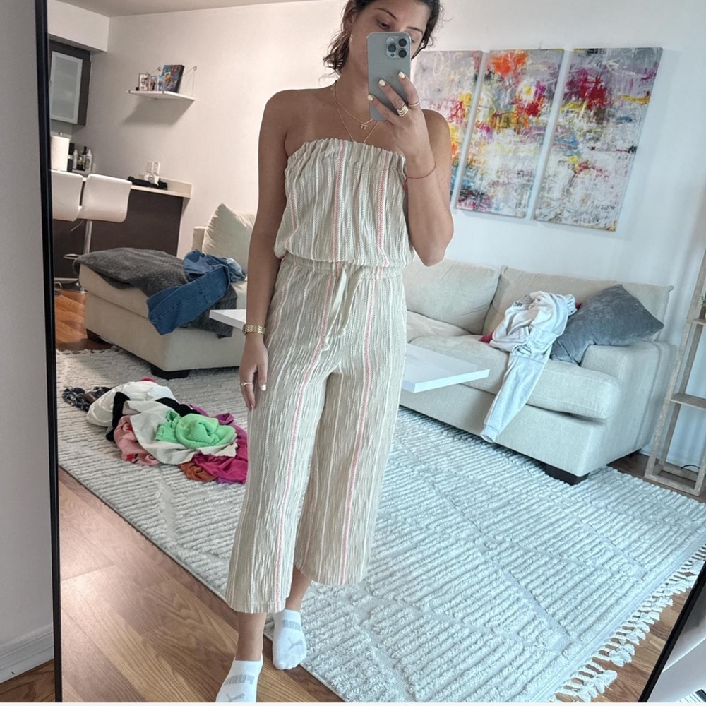 Vintage Havana Multicolor Striped Jumpsuit